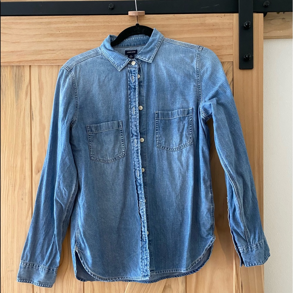 JCrew Denim Shirt size 8